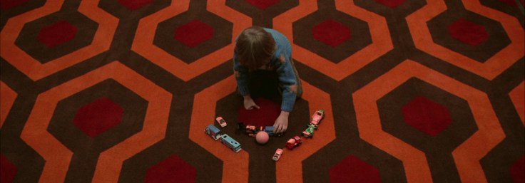 The Shining (1980) Danny plays in the corridors of the Overlook Hotel