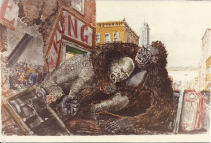 King Kong vs Frankenstein by Willis O'Brien [Mike Hankin Collection]King Kong vs Frankenstein by Willis O'BrienKing Kong vs Frankenstein 3 (1)